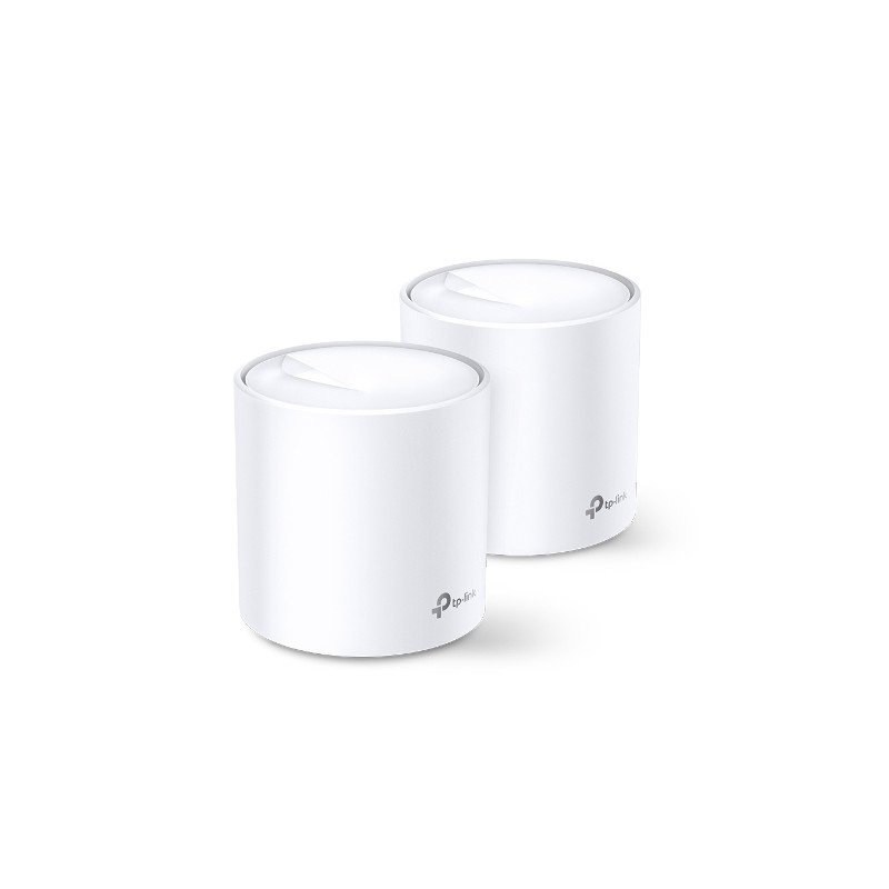 DECO X20 (2-PACK) ROUTER INALÁMBRICO GIGABIT ETHERNET DOBLE BANDA (2,4 GHZ / 5 GHZ) 4G BLANCO