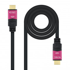 10.15.3720 CABLE HDMI 20 M HDMI TIPO A (ESTÁNDAR) NEGRO, ROSA