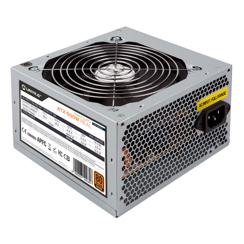 FUENTE DE ALIMENTACIÓN ATX 500W 80+ BRONCE