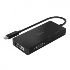 AVC003BTBK HUB DE INTERFAZ USB 3.2 GEN 1 (3.1 GEN 1) TYPE-C NEGRO