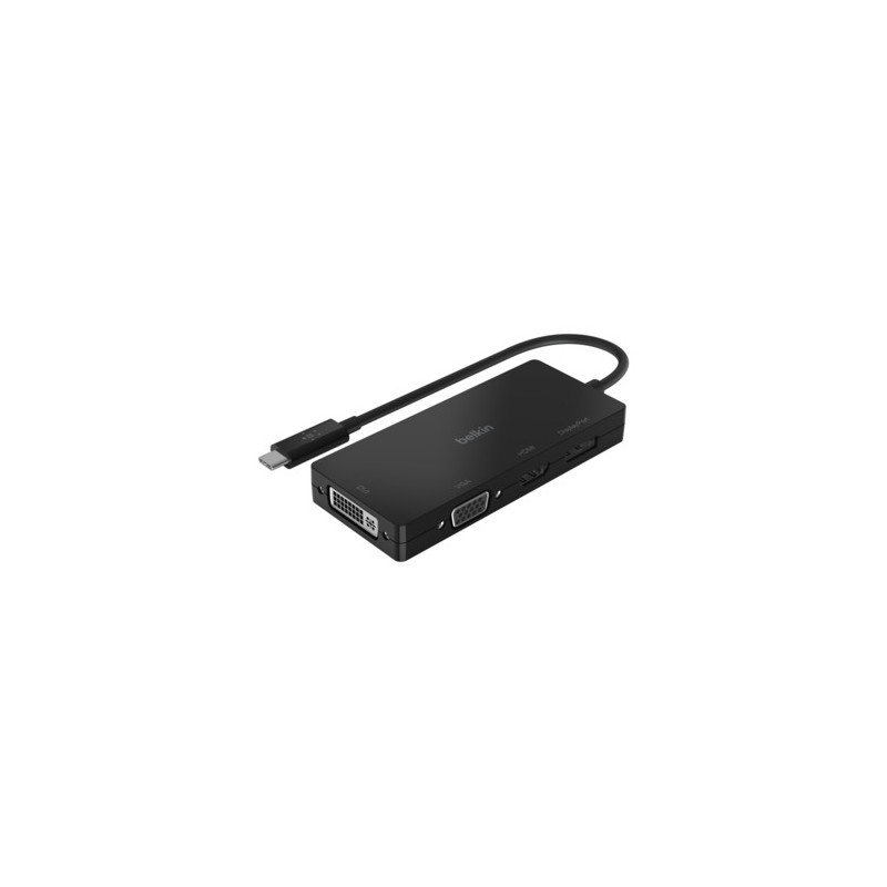 AVC003BTBK HUB DE INTERFAZ USB 3.2 GEN 1 (3.1 GEN 1) TYPE-C NEGRO