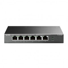 TL-SF1006P SWITCH FAST ETHERNET (10/100) ENERGÍA SOBRE ETHERNET (POE) NEGRO