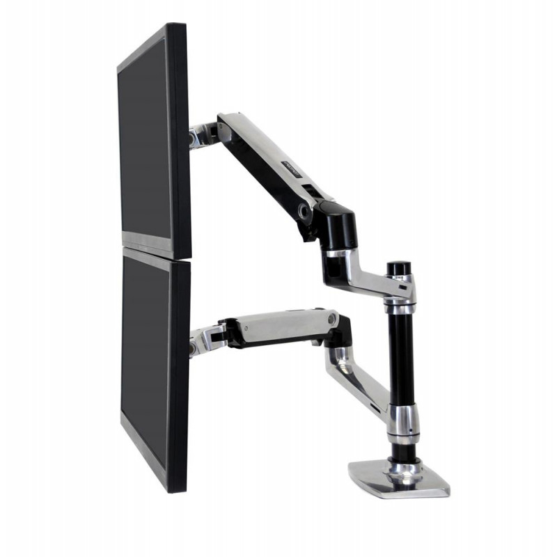 LX SERIES DUAL STACKING ARM 61 CM (24") PLATA