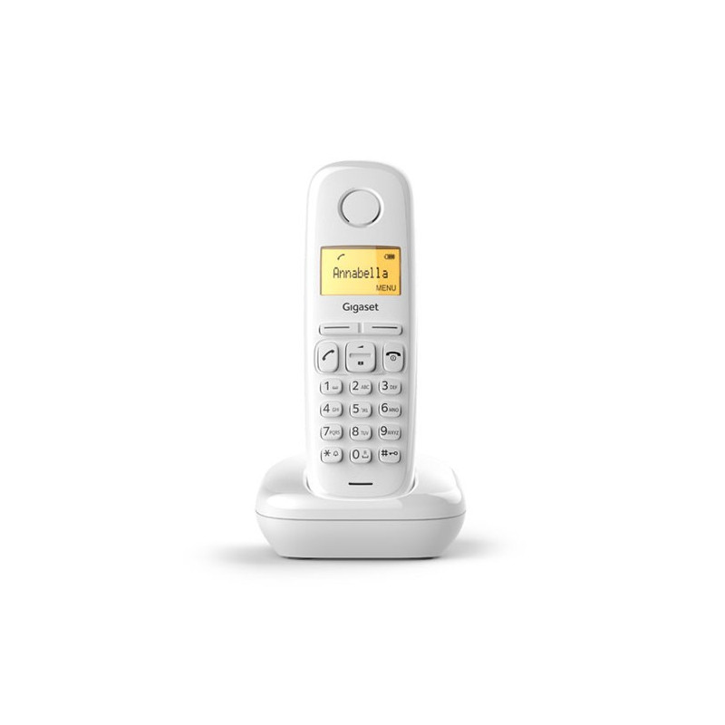 A170 TELÉFONO DECT BLANCO IDENTIFICADOR DE LLAMADAS