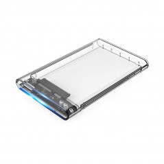 COO-SCT-2533 CAJA PARA DISCO DURO EXTERNO 2.5" CAJA EXTERNA PARA UNIDAD DE ESTADO SÓLIDO (SSD) GRIS