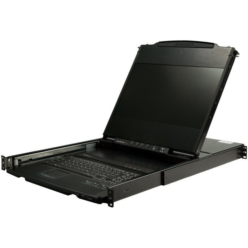 CONSOLA KVM HD DE 17" PARA RACK - DE RIEL DOBLE