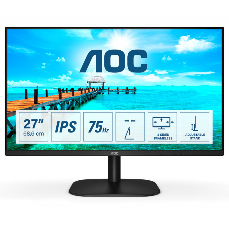 27B2H PANTALLA PARA PC 68,6 CM (27") 1920 X 1080 PIXELES FULL HD LED NEGRO