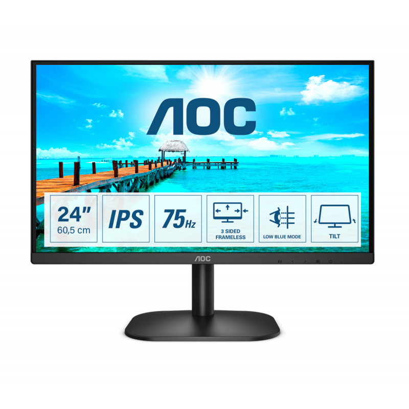 B2 24B2XH PANTALLA PARA PC 60,5 CM (23.8") 1920 X 1080 PIXELES FULL HD LED NEGRO