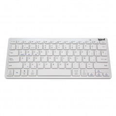 TKL-BK TECLADO BLUETOOTH QWERTY ESPAÑOL PLATA