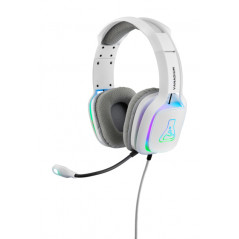 KORP VANADIUM AURICULARES DIADEMA BLANCO CONECTOR DE 3,5 MM USB TIPO A