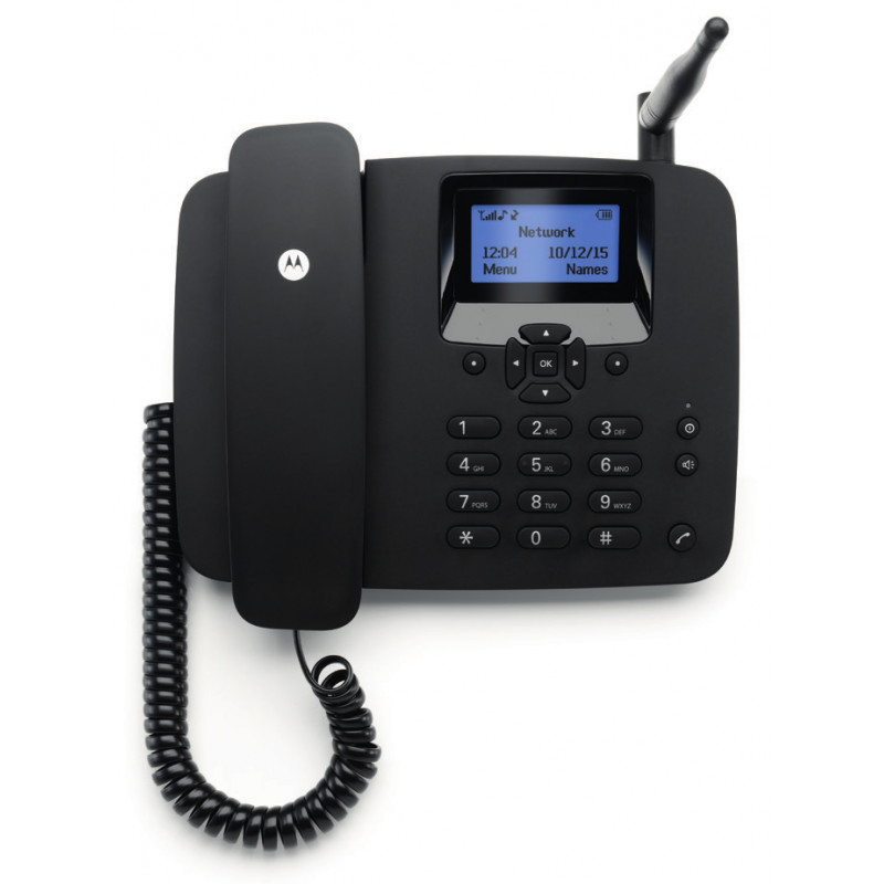 FW200L TELÉFONO DECT NEGRO IDENTIFICADOR DE LLAMADAS