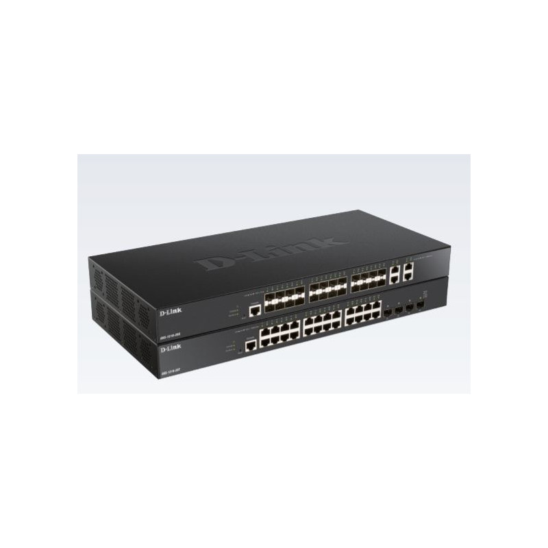 DXS-1210-28T SWITCH GESTIONADO 10G ETHERNET (100/1000/10000) 1U NEGRO