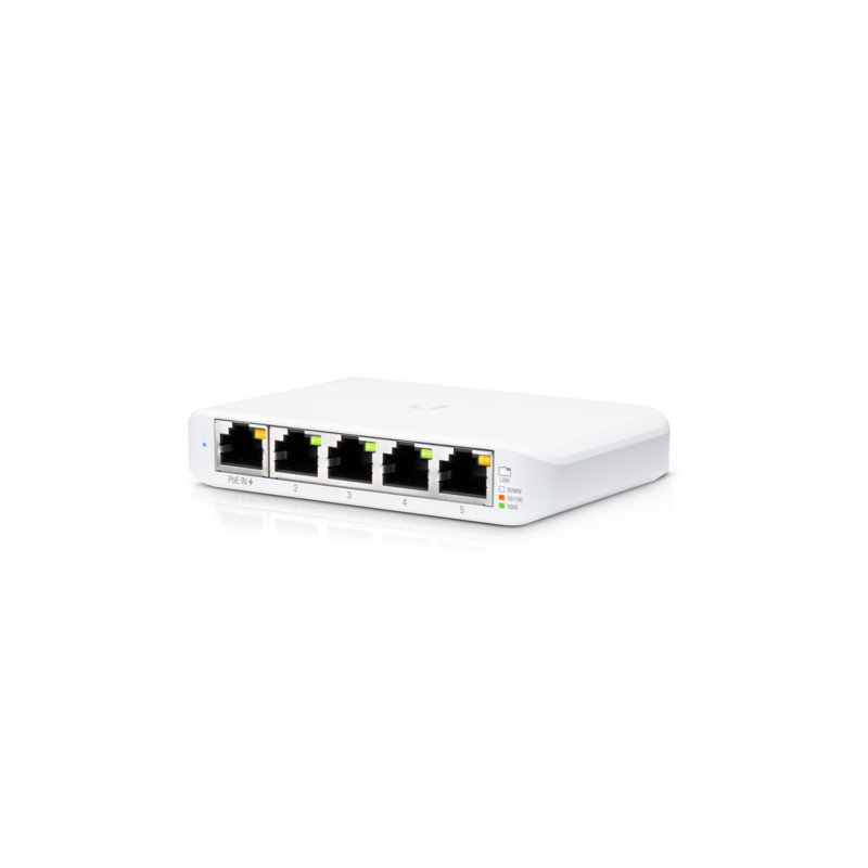 UNIFI USW FLEX MINI GESTIONADO GIGABIT ETHERNET (10/100/1000) ENERGÍA SOBRE ETHERNET (POE) BLANCO