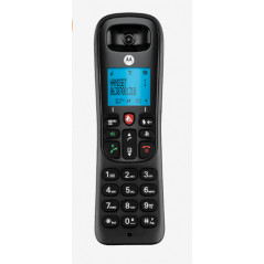 CD4001 TELÉFONO DECT NEGRO IDENTIFICADOR DE LLAMADAS