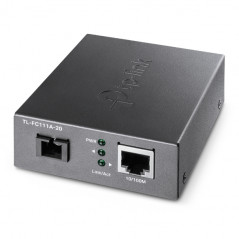 TL-FC111A-20 CONVERTIDOR DE MEDIO 100 MBIT/S MONOMODO NEGRO