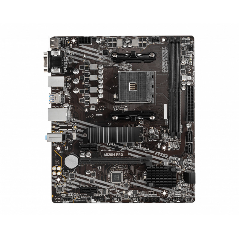 A520M PRO PLACA BASE AMD A520 ZÓCALO AM4 MICRO ATX