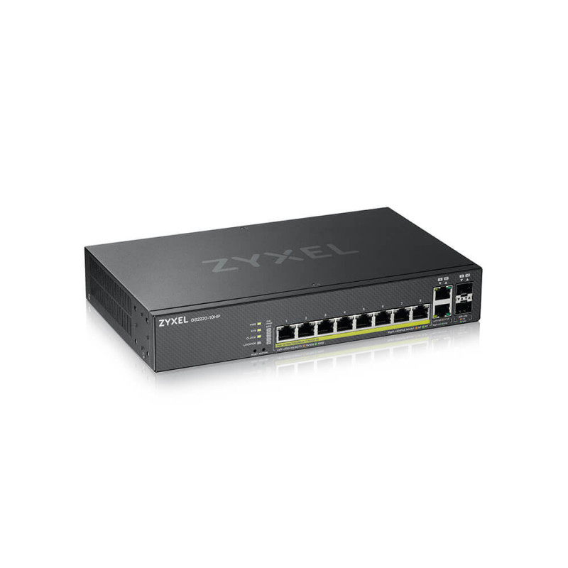 GS2220-10HP-EU0101F SWITCH GESTIONADO L2 GIGABIT ETHERNET (10/100/1000) ENERGÍA SOBRE ETHERNET (POE)