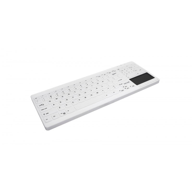 AK-C7412F TECLADO USB BLANCO