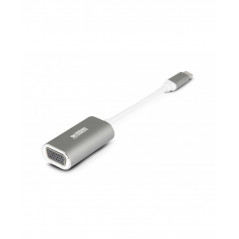 AUV01UF ADAPTADOR GRÁFICO USB GRIS, BLANCO