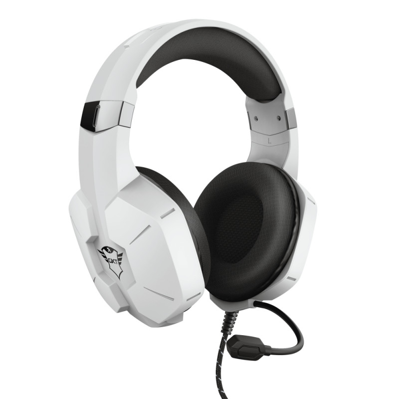 GXT 323W CARUS AURICULARES ALÁMBRICO DIADEMA JUEGO BLANCO