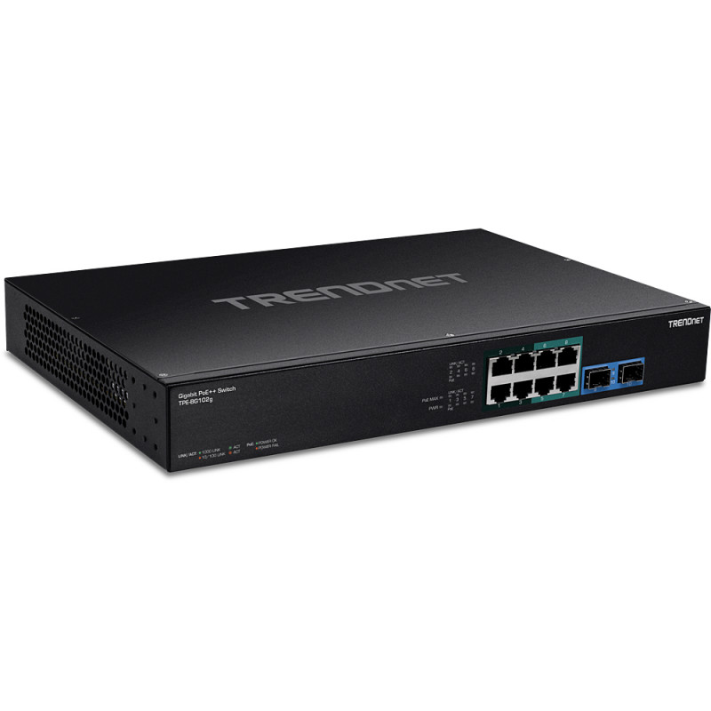 TPE-BG102G SWITCH NO ADMINISTRADO GIGABIT ETHERNET (10/100/1000) ENERGÍA SOBRE ETHERNET (POE) 1U NEG