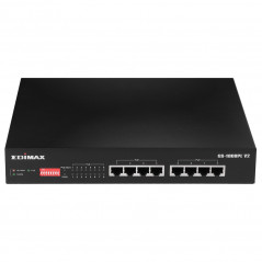 GS-1008PL V2 SWITCH GESTIONADO L2 GIGABIT ETHERNET (10/100/1000) ENERGÍA SOBRE ETHERNET (POE) 1U NEGRO