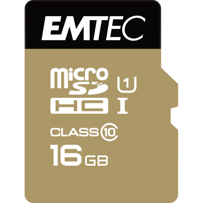 MICROSD CLASS10 GOLD+ 16GB MEMORIA FLASH MICROSDHC CLASE 10
