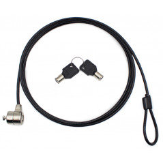 CABLE SEGURIDAD CON DOBLE LLAVE 1.8M