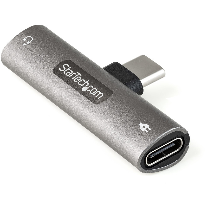 ADAPTADOR DE AUDIO Y CARGA USB-C - ADAPTADOR DE AUDIO USB TIPO C CON SALIDA TRRS DE 3,5MM PARA AURIC