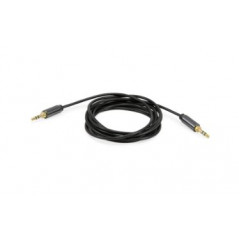 147083 CABLE DE AUDIO 2,5 M 3,5MM NEGRO