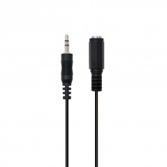 EC1650 CABLE DE AUDIO 2 M 3,5MM NEGRO