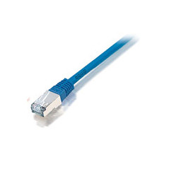 605637 CABLE DE RED AZUL 0,5 M CAT6A S/FTP (S-STP)