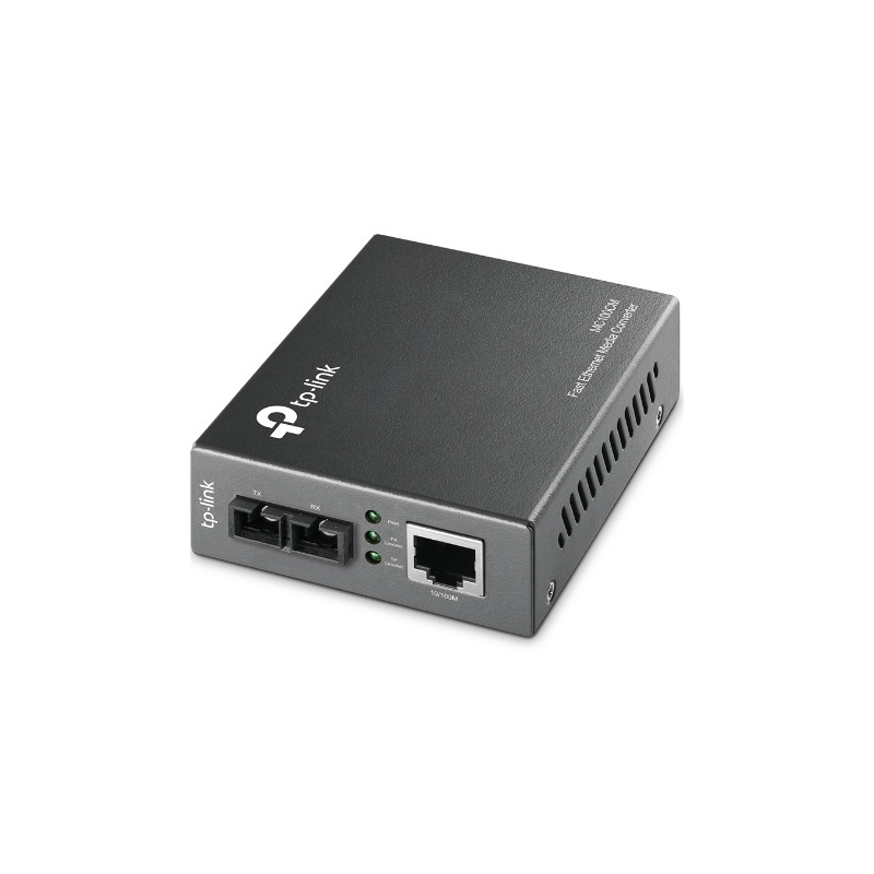 MC100CM CONVERTIDOR DE MEDIO 100 MBIT/S 1310 NM MULTIMODO NEGRO