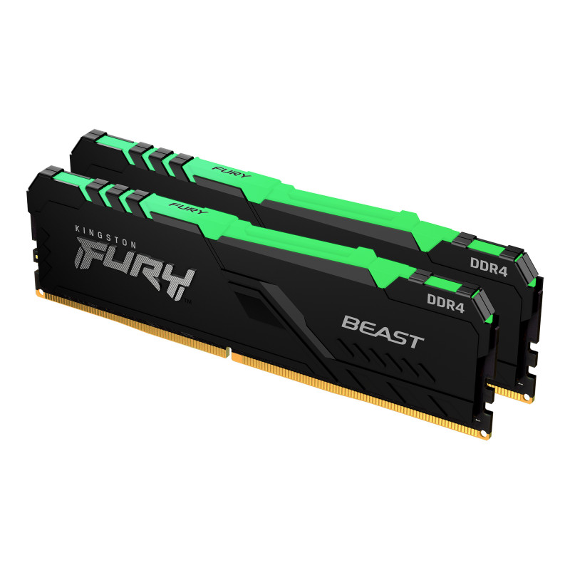 FURY BEAST RGB MÓDULO DE MEMORIA 16 GB 2 X 8 GB DDR4 3600 MHZ