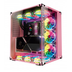 CAJA ATX GAMING CRONOS ORCHID RGB CRISTAL TEMPLADO USB 3.0