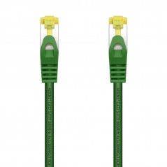 CABLE DE RED LATIGUILLO RJ45 LSZH CAT.7 600 MHZ S/FTP PIMF AWG26, VERDE, 2.0 M