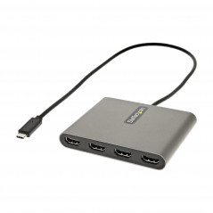 Hub USB 3.0 de 4 Puertos - Ladrón USB Tipo-A a 1x USB-C y 3x USB-A - Hub  Comercial USB de Metal - USB 3.1/3.2 Gen 1 SuperSpeed..