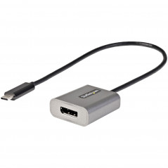 ADAPTADOR USB C A DISPLAYPORT - CONVERSOR USB TIPO C A DISPLAYPORT 1.4 DE 8K/4K 60HZ - CONVERTIDOR DE VÍDEO TIPO DONGLE 