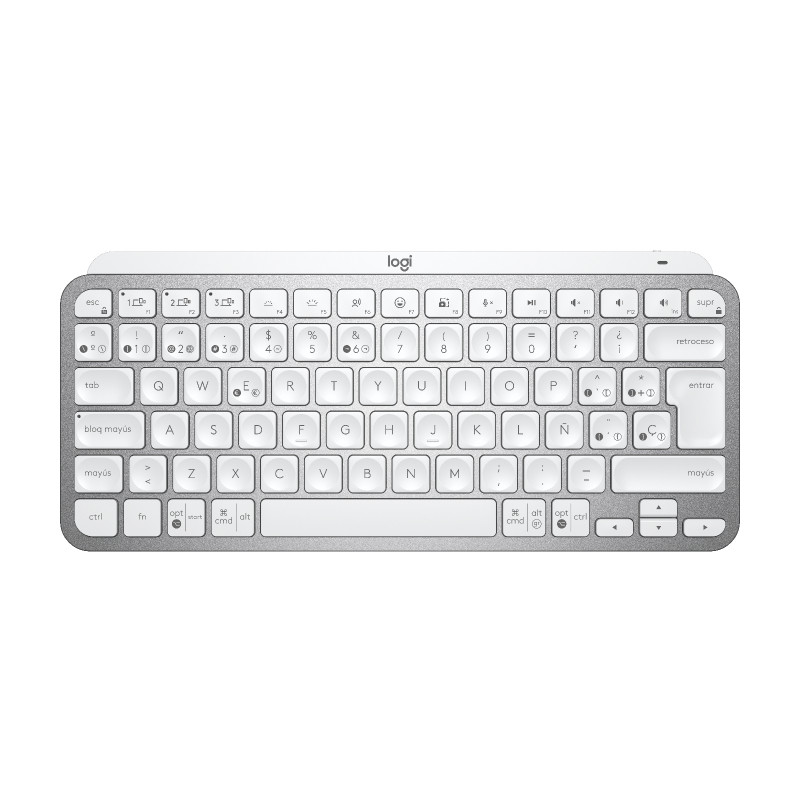 MX KEYS MINI MINIMALIST WIRELESS ILLUMINATED KEYBOARD TECLADO RF WIRELESS + BLUETOOTH QWERTY ESPAÑOL