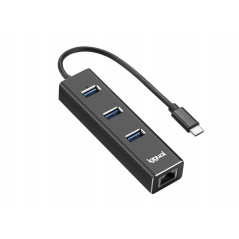 IGG317709 HUB DE INTERFAZ USB 3.2 GEN 1 (3.1 GEN 1) TYPE-C 5000 MBIT/S NEGRO