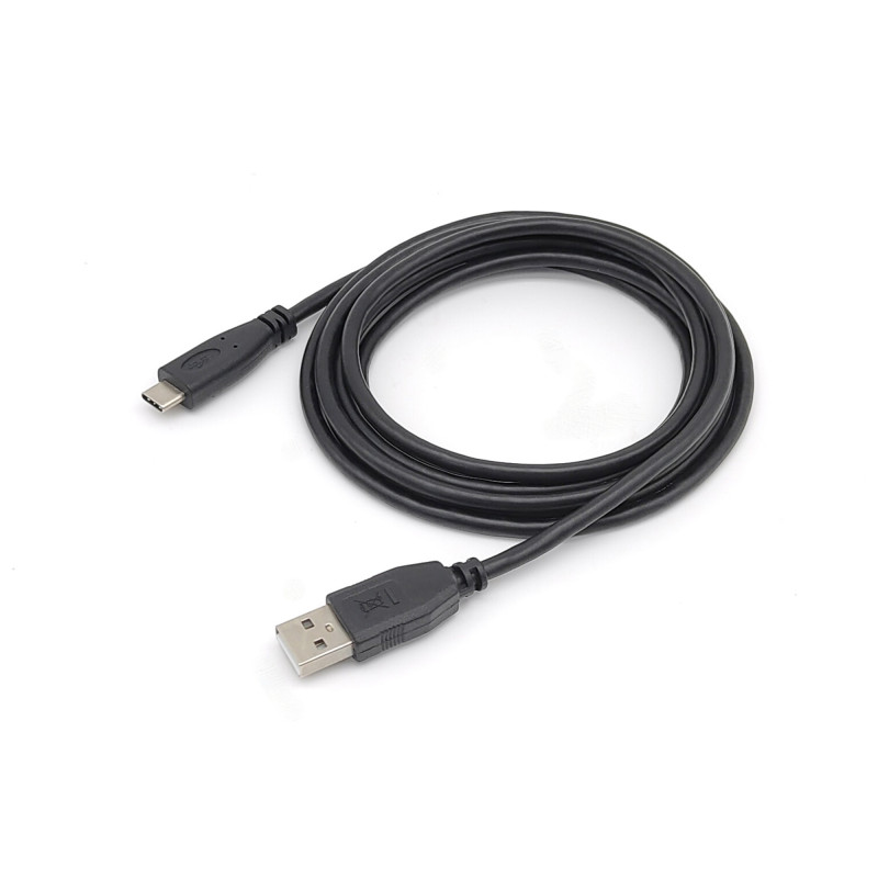 128885 CABLE USB 2 M USB 2.0 USB A USB C NEGRO