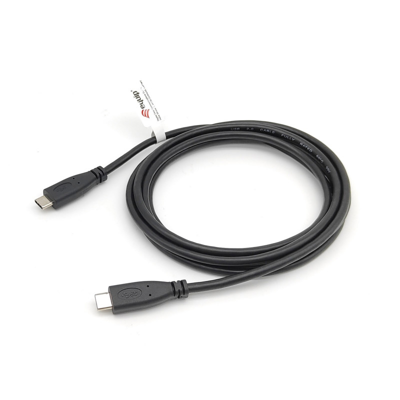 128887 CABLE USB 2 M USB 2.0 USB C NEGRO