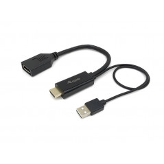 119039 ADAPTADOR DE CABLE DE VÍDEO 0,15 M HDMI TIPO A (ESTÁNDAR) DISPLAYPORT NEGRO