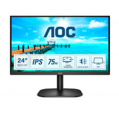 B2 24B2XD LED DISPLAY 60,5 CM (23.8") 1920 X 1080 PIXELES FULL HD NEGRO