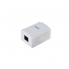 235213 CAJA DE TOMACORRIENTE RJ-45 BLANCO