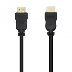 CABLE HDMI V1.4 ALTA VELOCIDAD 14+1 CCS, A/M-A/M, NEGRO, 2.0M