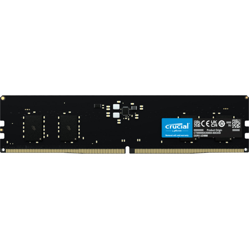 CT8G48C40U5 MÓDULO DE MEMORIA 8 GB 1 X 8 GB DDR5 4800 MHZ ECC