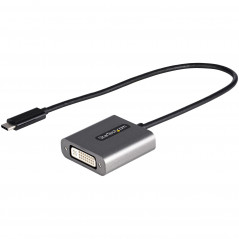 ADAPTADOR USB C A DVI - CONVERSOR TIPO LLAVERO USB TIPO C A DVI-D 1920X1200P - CONVERTIDOR USBC A PA