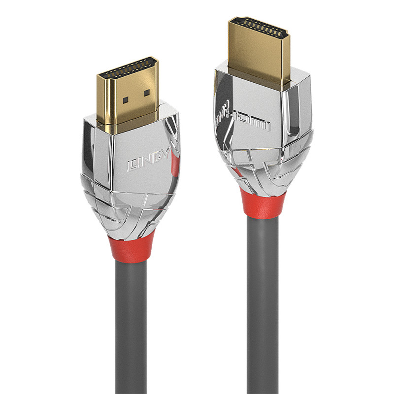 37871 CABLE HDMI 1 M HDMI TIPO A (ESTÁNDAR) GRIS, PLATA