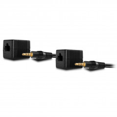 70450 EXTENSOR AUDIO/VIDEO TRANSMISOR Y RECEPTOR DE SEÑALES AV NEGRO